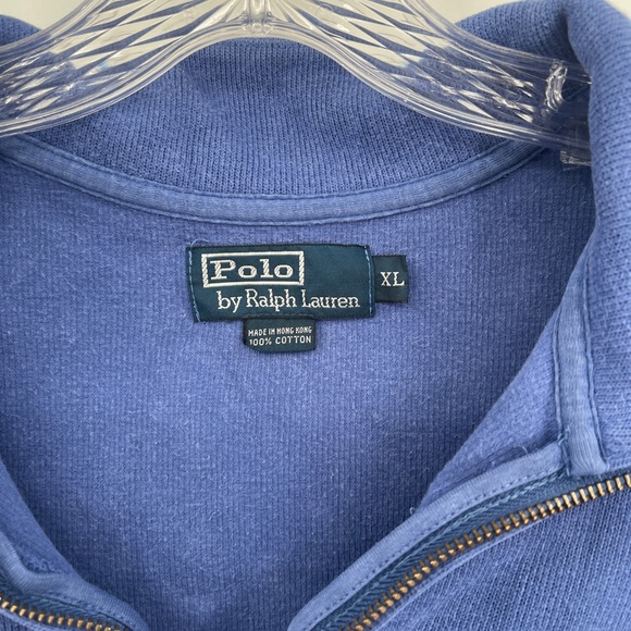Men's Polo Ralph Lauren 1/4-zip pullover sweater Size XL - Picture 3 of 4